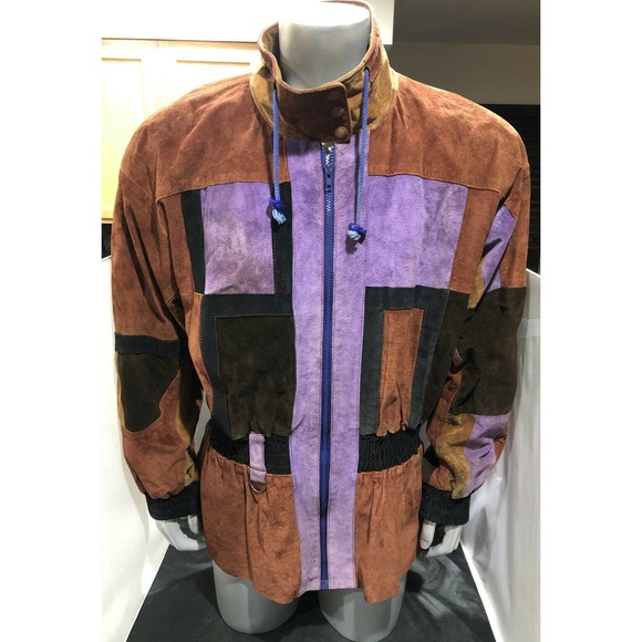 Don't Stop Jackets & Blazers - Don’t Stop Vintage 80s Leather Jacket M
